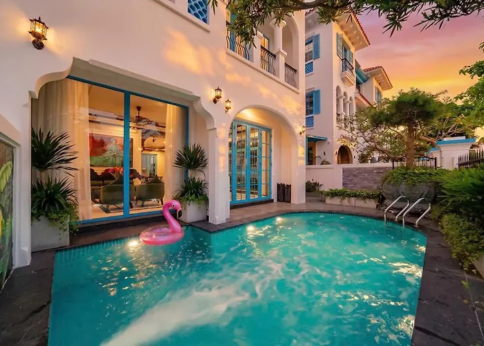 Biet Thu Mat Bien, Sun Feria , 7 Phong Ngu, Bai Chay , Villa Hạ Long